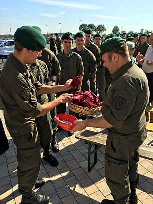 Heiliger Christophorus Anhänger/ militärseelsorge / bundesheer