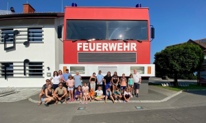 Kids und Team des Sommercamps