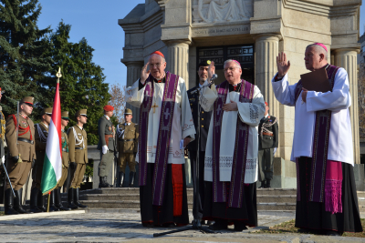 Wiener Erzbischof und Militärbischof Freistetter bei Feiern zu 100 Jahre Weltkriegsende auf dem Belgrader Friedhof Novo Groblje - Kriegserklärung 1914 an Serbien war &quot;Unrecht&quot; - &quot;Glaube verbindet, was Stolz und Blindheit der nationalistischen Verblendung getrennt hat&quot; 