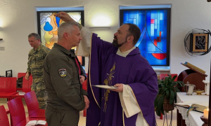 Aschermittwoch in der Militärpfarre beim Militärkommando Oberösterreich