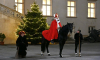 Der Hl. Nikolaus hoch zu Ross