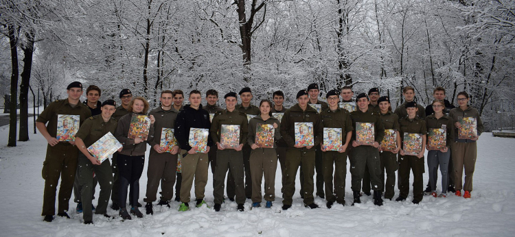 Adventkalender für die Militärgymnasiasten