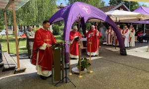 Feierliches Patroziniumsfest der Militärpfarre bei der Direktion 1 in Graz