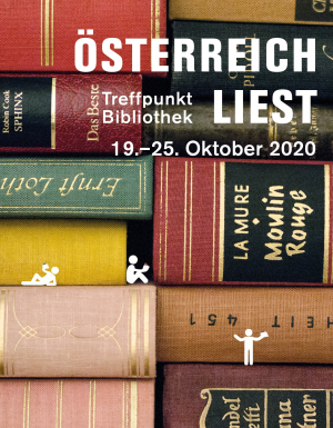 Österreich liest - das Plakat zum Festival