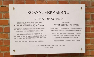 Militärbischof Freistetter und evangelischer Militärsuperintendent Trauner würdigen bei Festakt die NS-Widerstandskämpfer Robert Bernardis und Anton Schmid 