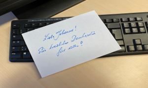 Danke für die Zeit und die Zusammenarbeit