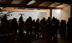 Stimmungsvolle Rorate in der Haspinger-Kaserne in Lienz