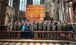 Einblicke in den Wiener Stephansdom bot Militärdekan Alexander Wessely