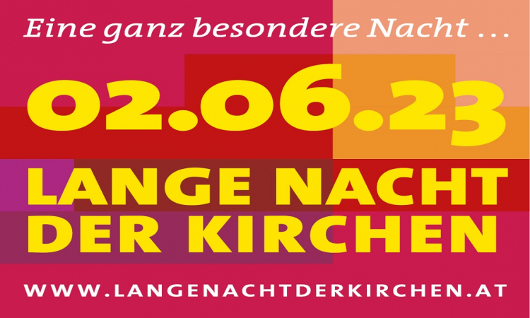 Das Plakat zur &quot;Lange Nacht der Kirchen&quot;