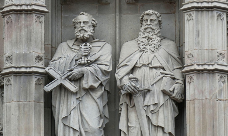 Die Apostel Petrus und Paulus