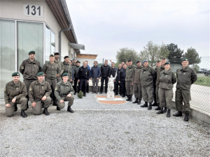 Segnung des Traditionsplatzes am Trainingszentrum für Luftfahrzeugrettungsdienste am Truppenübungsplatz Allentsteig