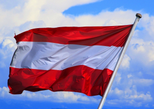 Die österreichische Nationalfahne