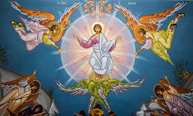 Darstellung der Himmelfahrt Christi