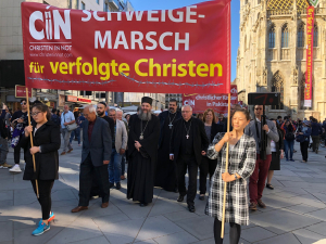 Militärbischof Freistetter und serbisch-orthodoxer Bischof Andrej gingen ökumenischer Initiative voran - &quot;Zeichen der Solidarität und der Verbundenheit&quot; angesichts weltweit zunehmender Christenverfolgung 