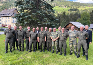 Katholische Militärseelsorger bei der Pastoralkonferenz am Iselsberg