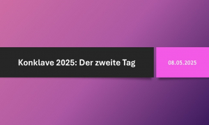 Zweiter Tag der Enklave: Geduld im Schatten der Sixtina