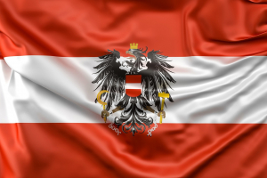Die Fahne Österreichs
