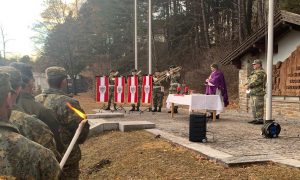 Vorweihnachtlicher Gottesdienst mit Militäroberkurat Christoph Gmachl-Aher
