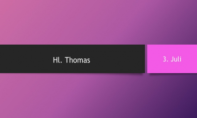 Der Apostel Thomas: Mehr als nur der &quot;Ungläubige&quot;