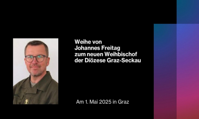 Graz bereitet sich auf Bischofsweihe von Johannes Freitag vor