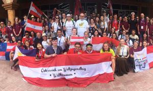 Pilger aus Österreich beim Weltjugentag in Panama