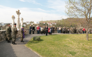 Traditioneller Soldatenkreuzweg in der Gemeinde Donnerskirchen