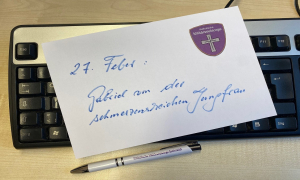 27. Feber: Gabriel von der schmerzensreichen Jungfrau