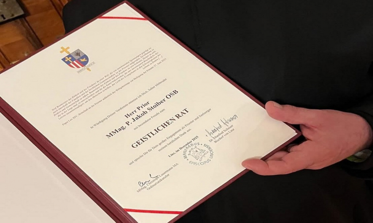 Geistlicher Rat – Würdigung der Dienste von Militäroberkurat Pater Prior Jakob